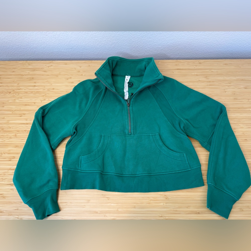 Lululemon Scuba Oversized Funnel-Neck half zip